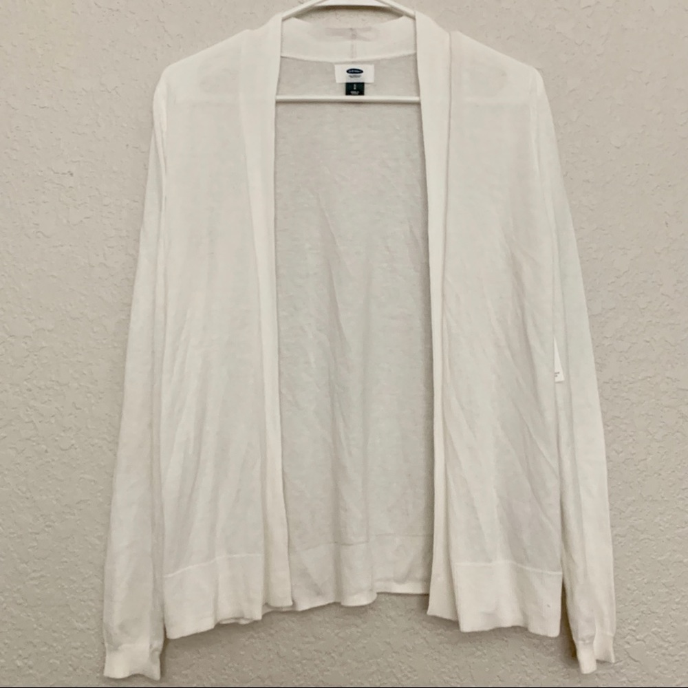 NWT white cardigan